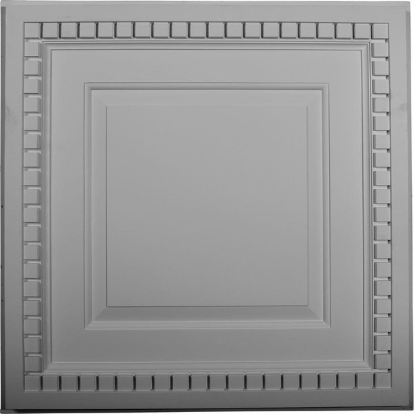 Dwellingdesigns 23.75 x 23.75 x 1.63 in. Dentil Ceiling Tile DW2572783